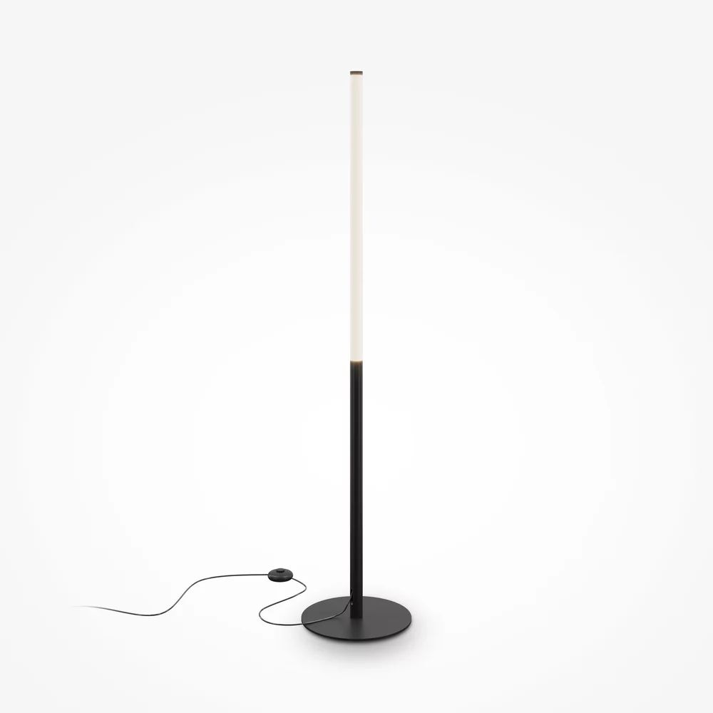 Lampadar Maytoni Ray negru LED