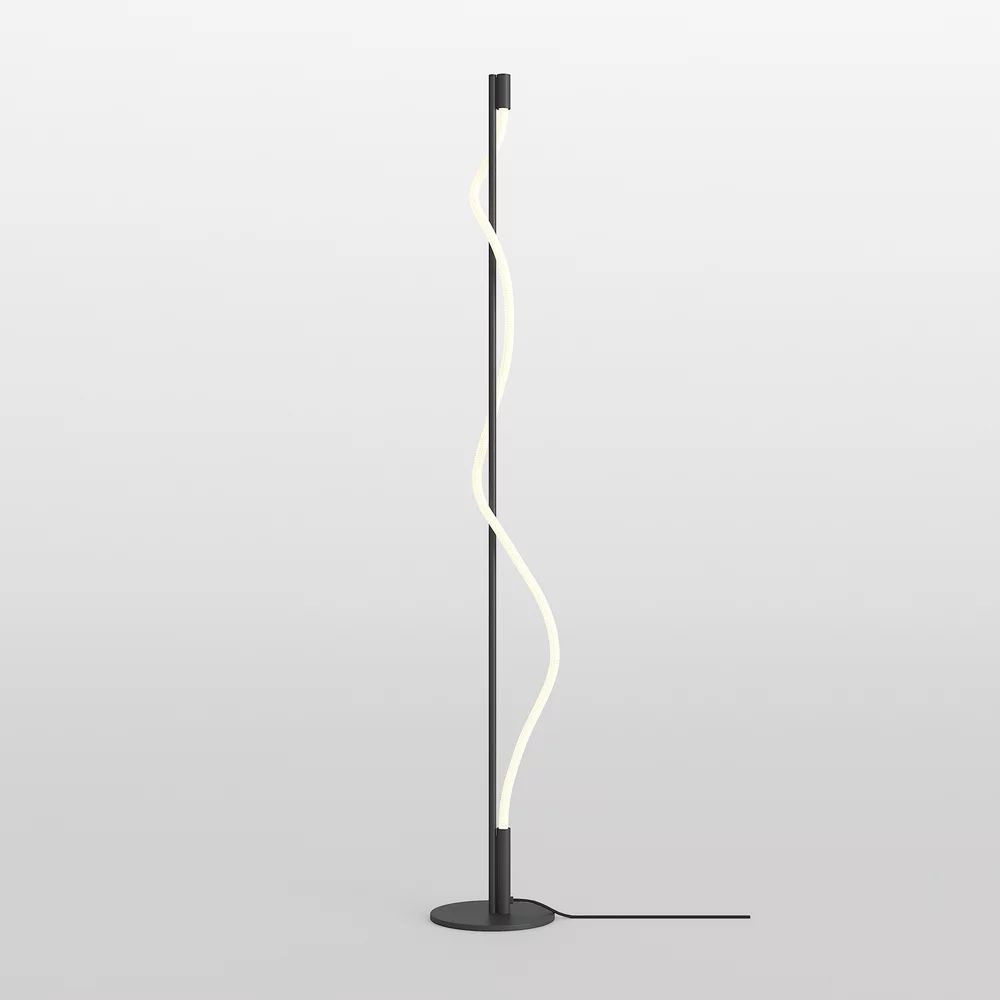 Lampadar Maytoni Tau negru/alb becuri