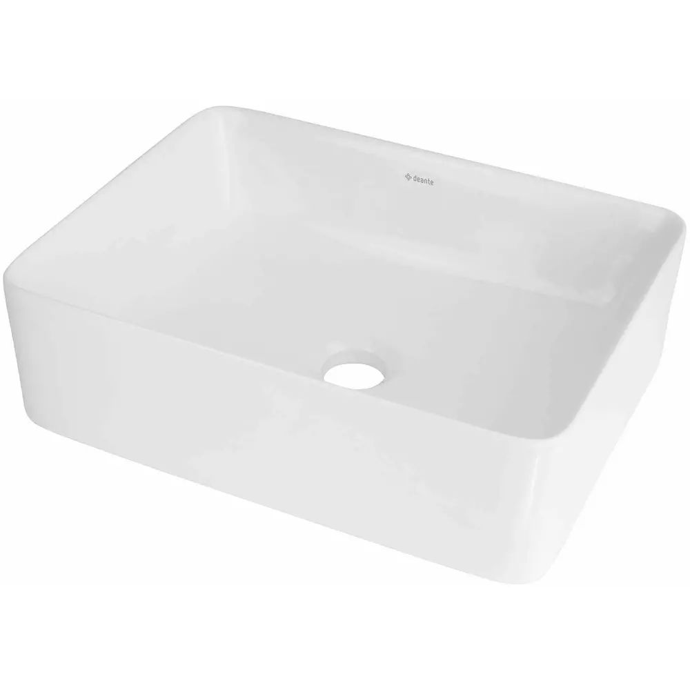 Lavoar ceramica Deante Jasmin alb 30x40 cm