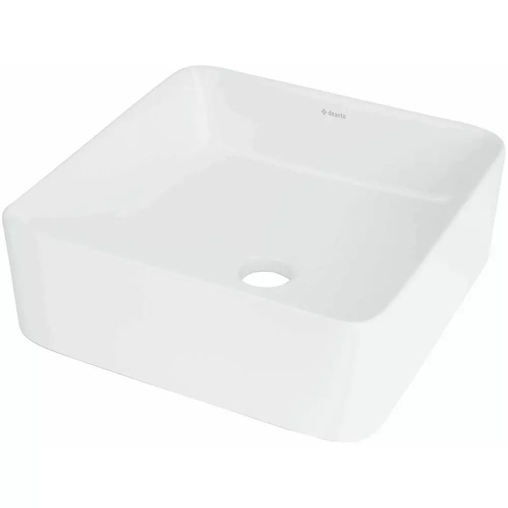 Lavoar ceramica Deante Jasmin alb 34,5x34,5 cm