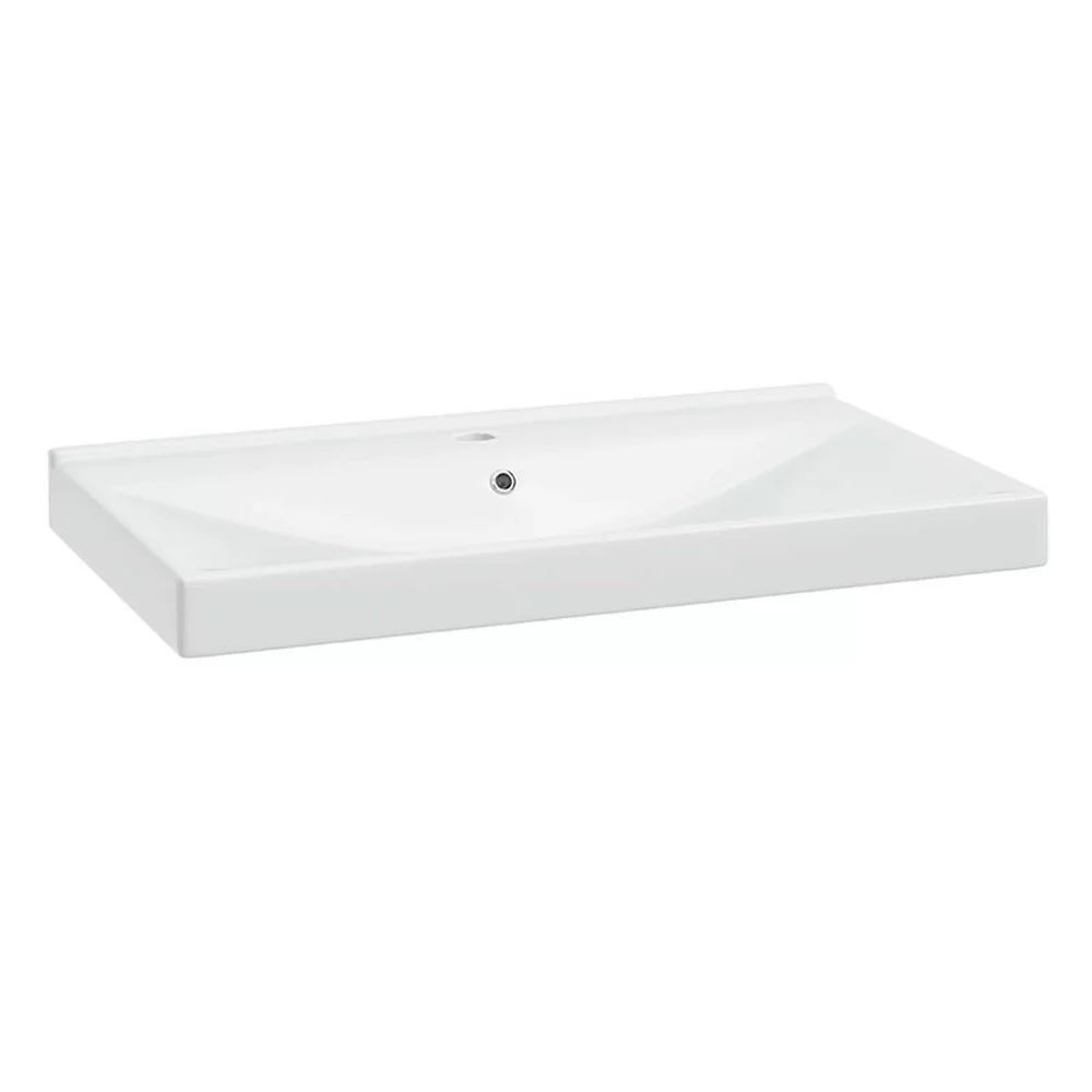 Lavoar incastrat alb Defra Verso 80 cm
