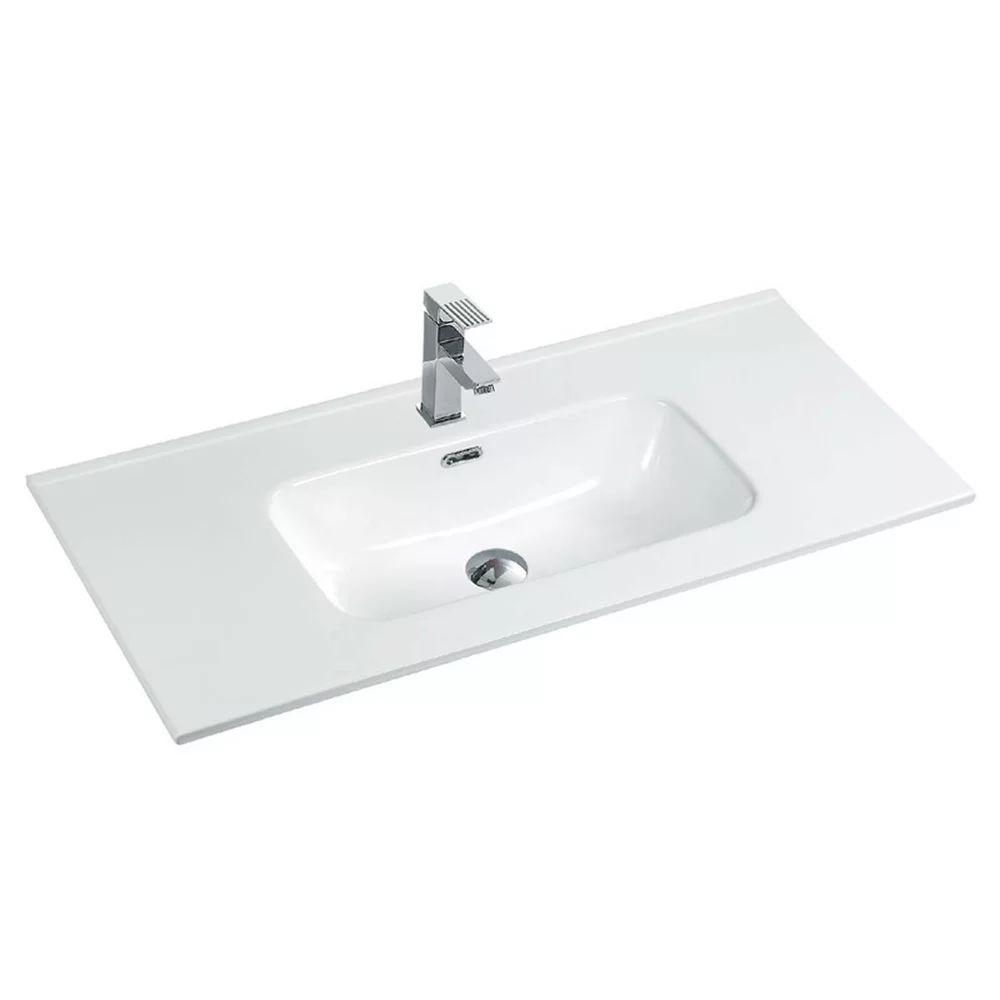 Lavoar incastrat alb Fluminia Siena-100 101 cm