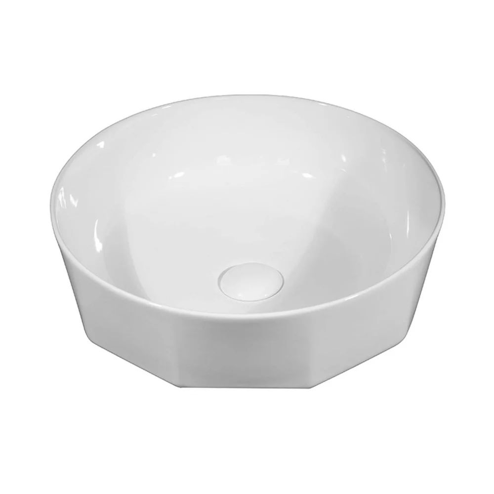 Lavoar pe blat alb Fluminia Cupido 42 cm