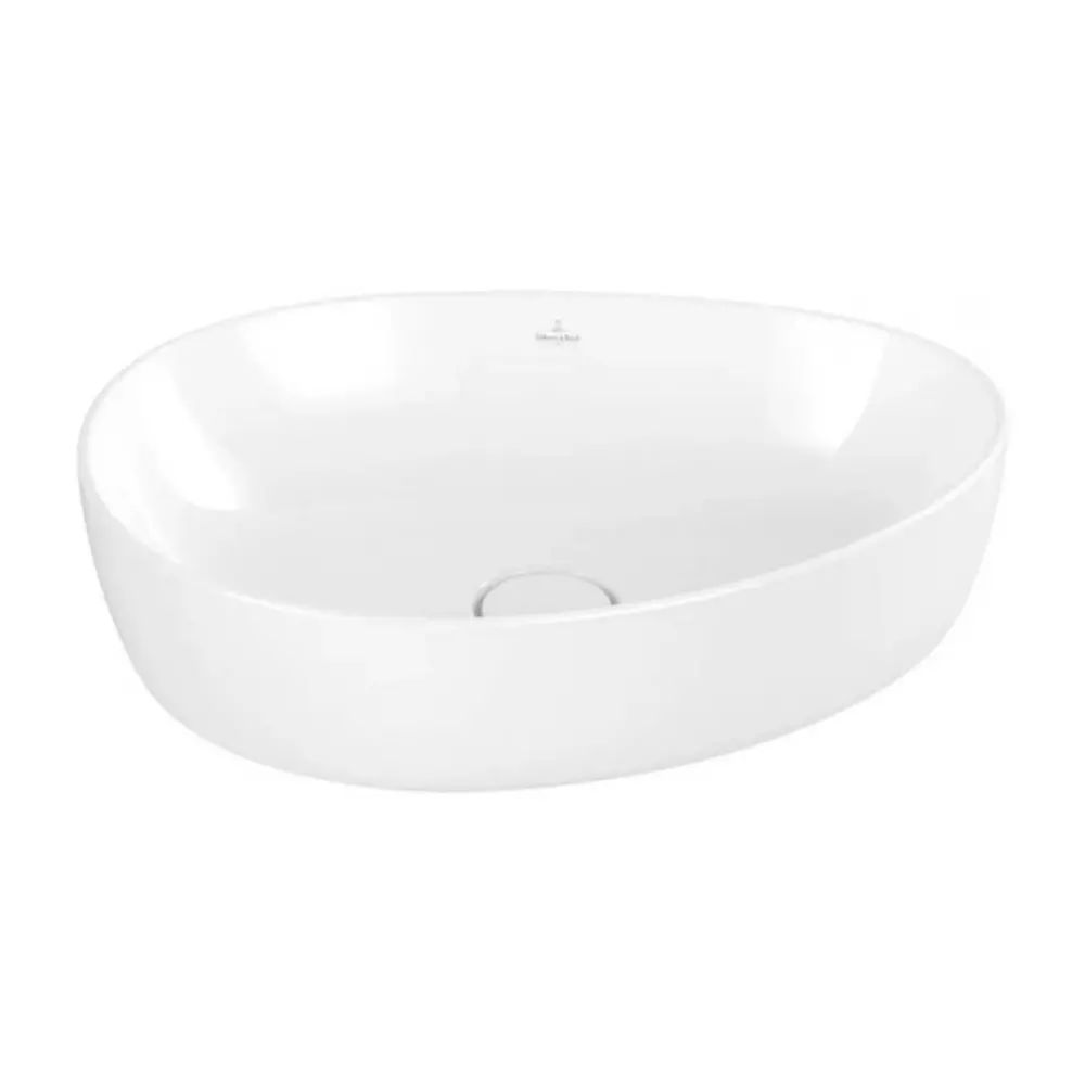Lavoar pe blat alb oval Villeroy&Boch Antao 51 cm