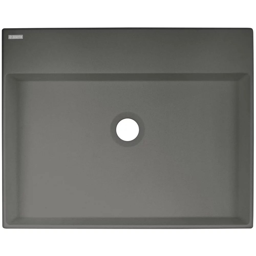 Lavoar pe blat antracit metalic Deante Correo 50 cm