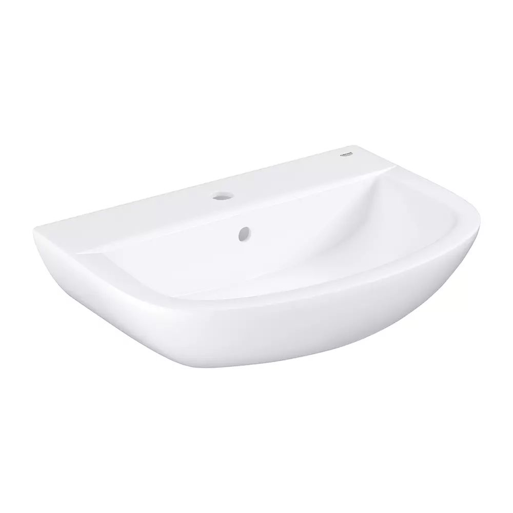 Lavoar suspendat Grohe Bau Ceramic 60 cm alb lucios