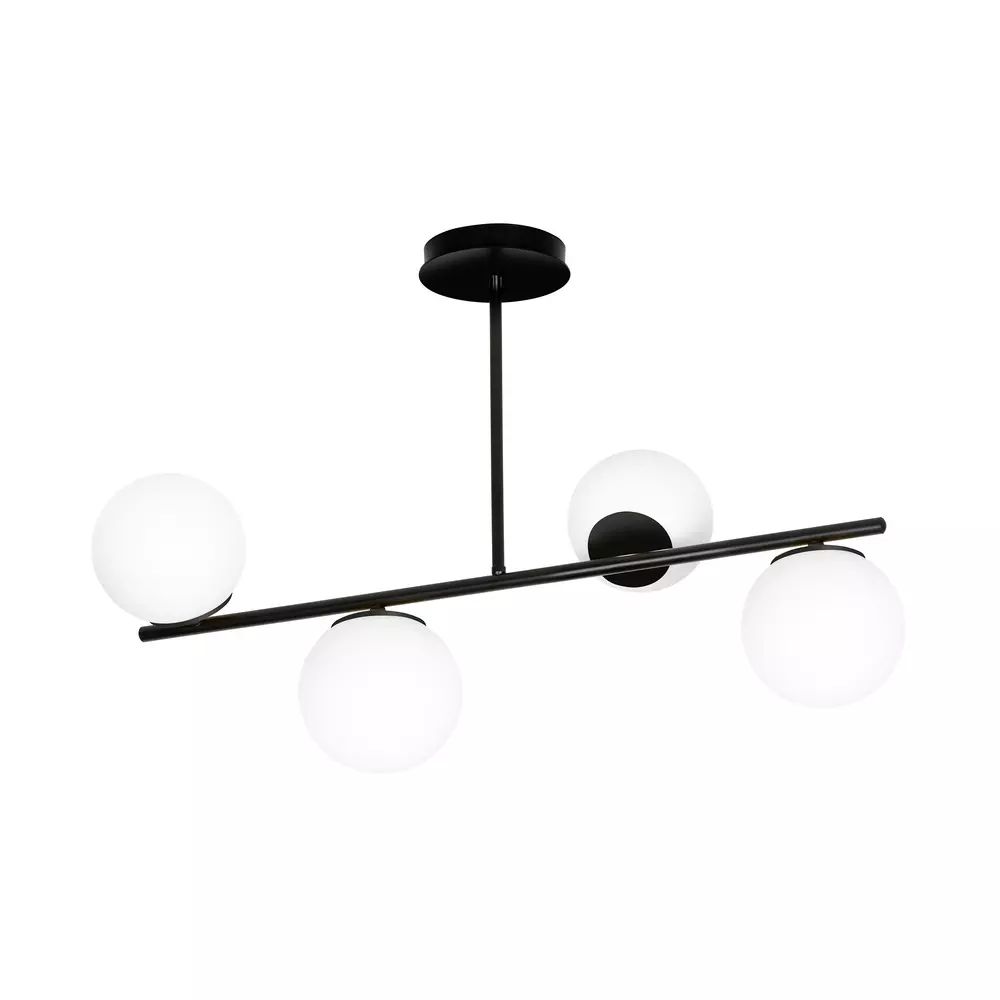 Lustra Emibig Bior 4 negru/alb