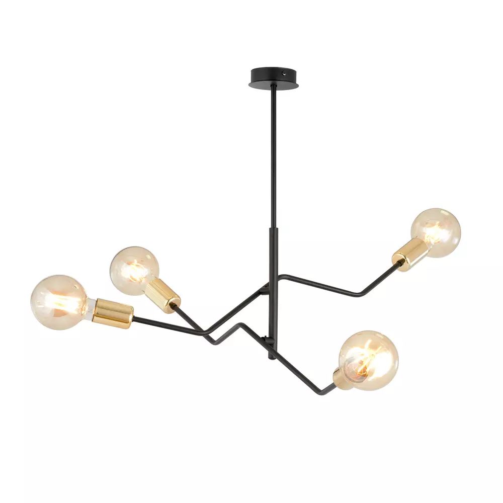 Lustra Emibig Bolt 4 negru