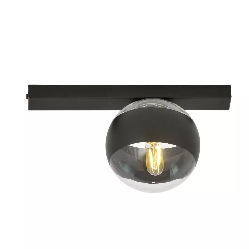 Lustra Emibig Fit 1 negru/transparent