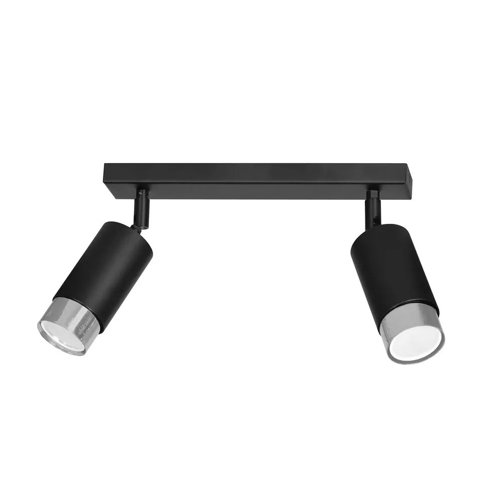 Lustra Emibig Hiro 2 negru/crom