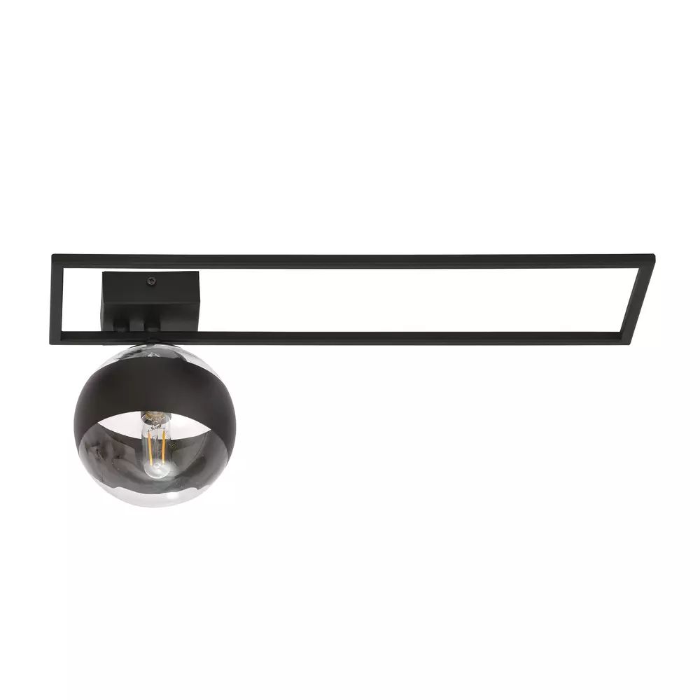 Lustra Emibig Imago 1B negru/transparent