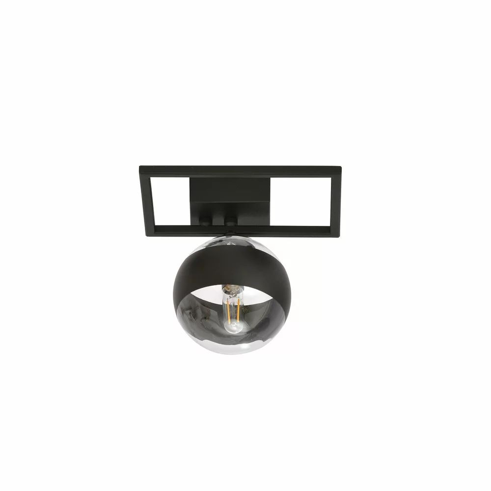 Lustra Emibig Imago 1E negru/transparent