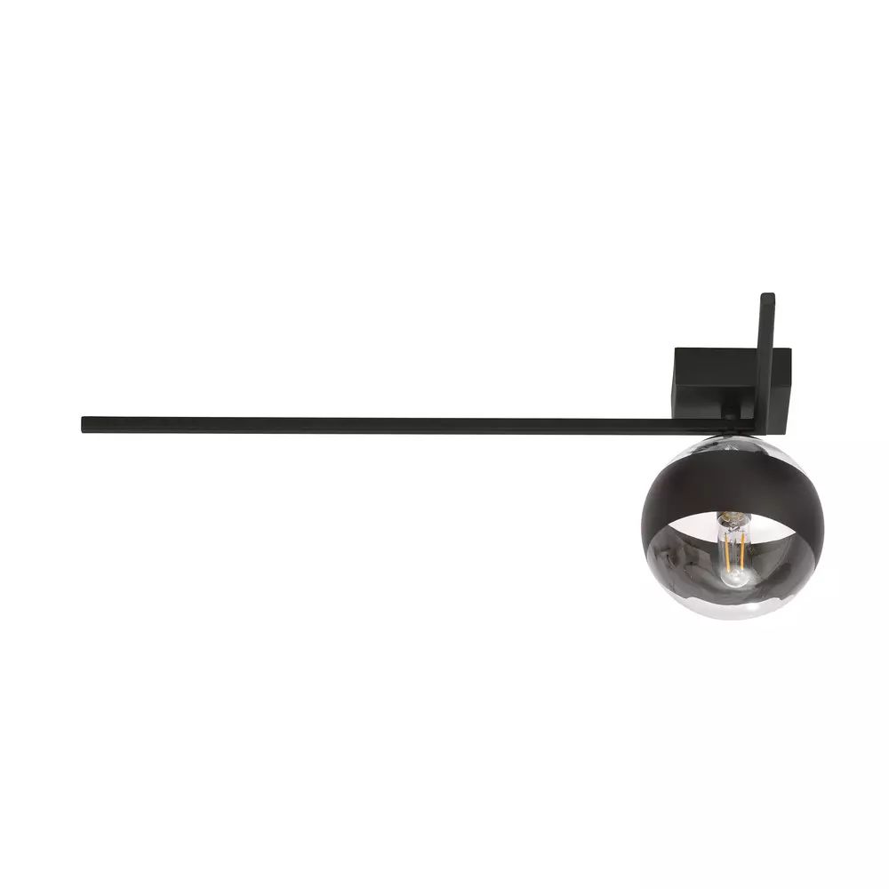 Lustra Emibig Imago 1F negru/transparent