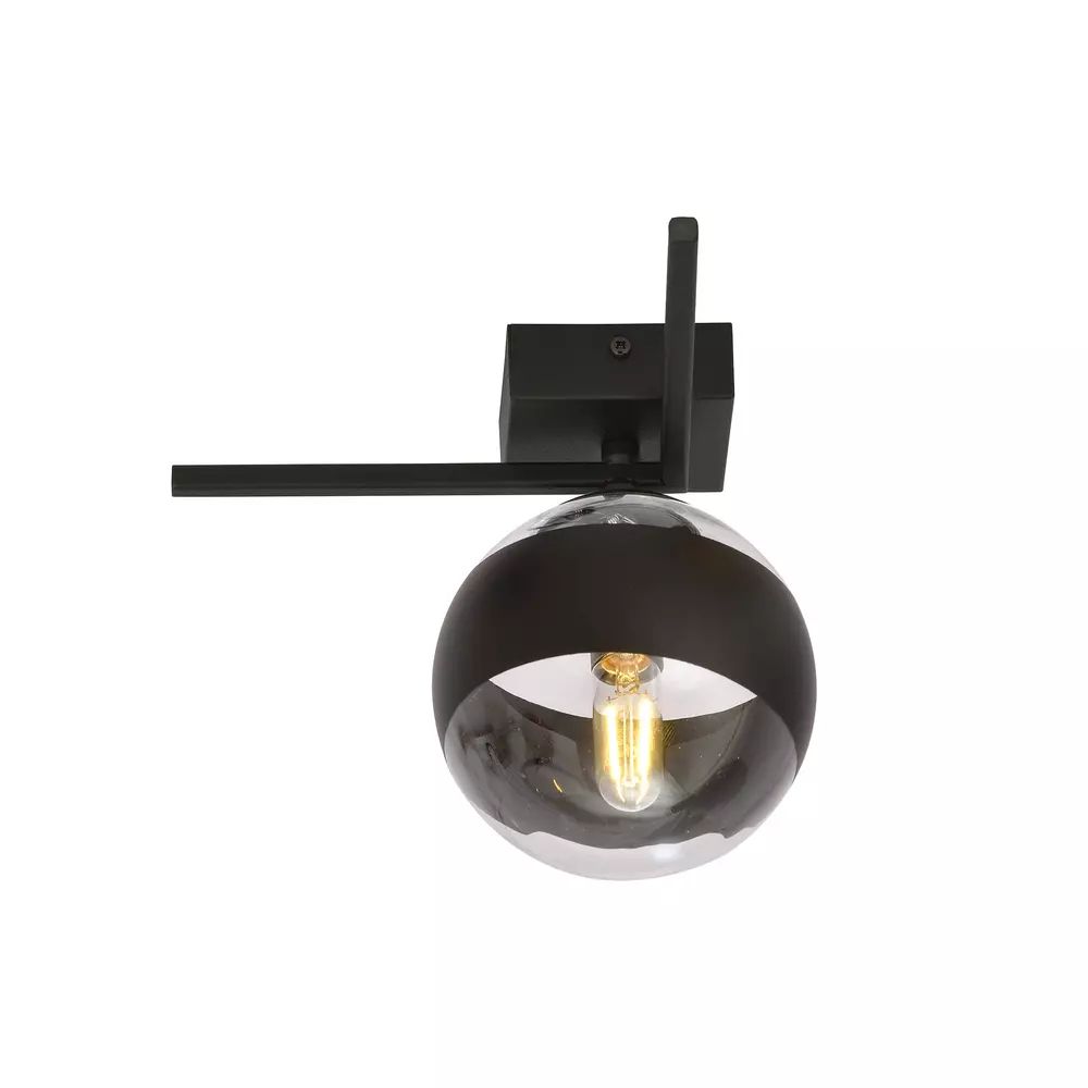 Lustra Emibig Imago 1G negru/transparent