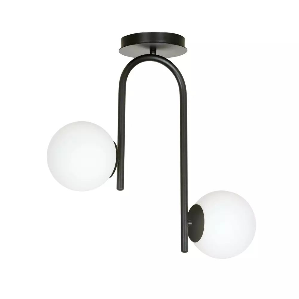 Lustra Emibig Kalf 2 negru/alb