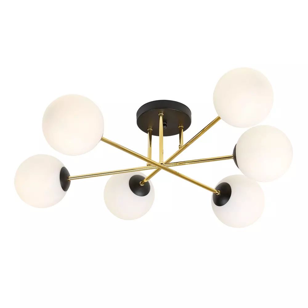 Lustra Emibig Magnum 6 negru/alb