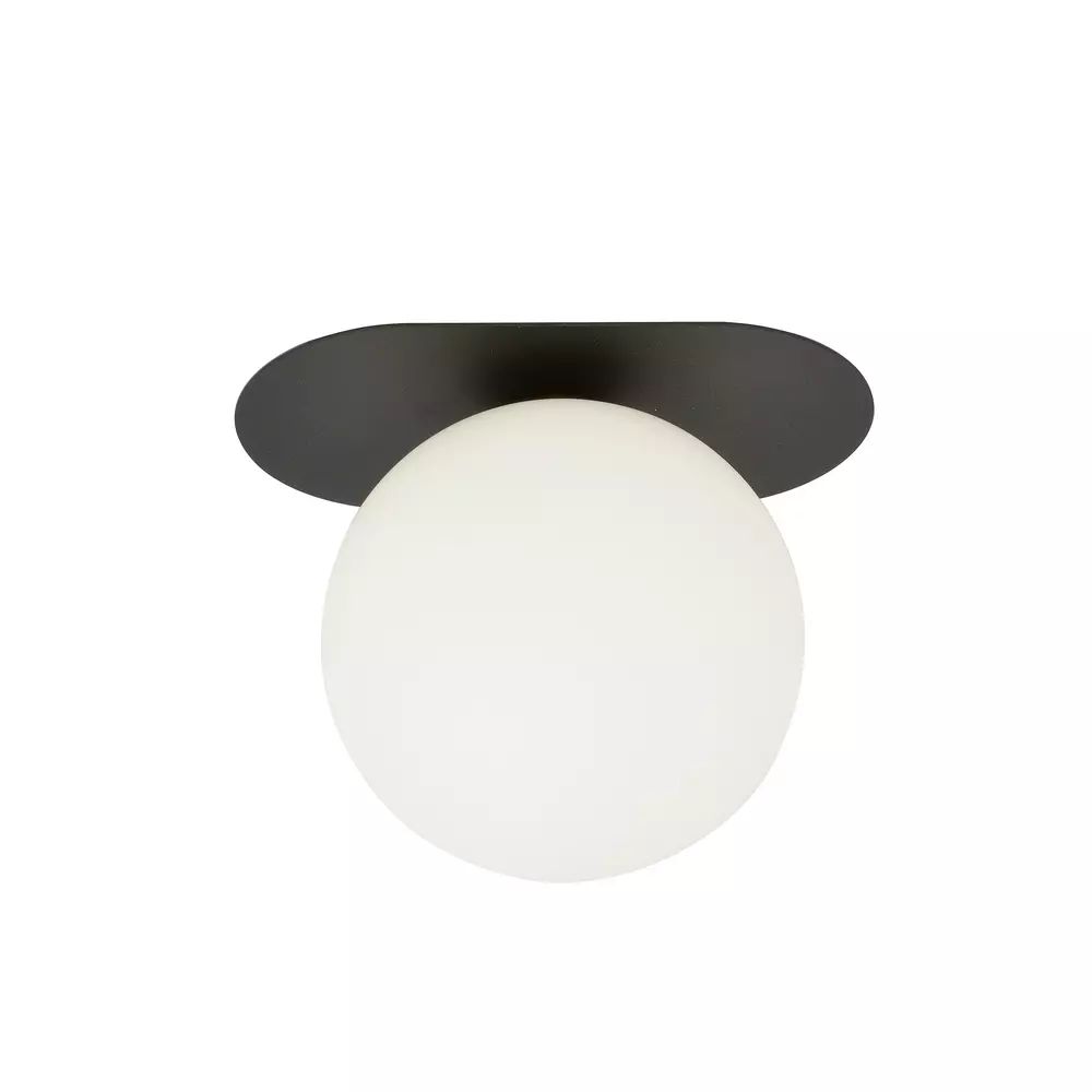 Lustra Emibig Plaza 1 negru/alb