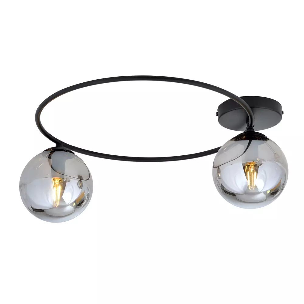 Lustra Emibig Sopra 2 negru/grafit