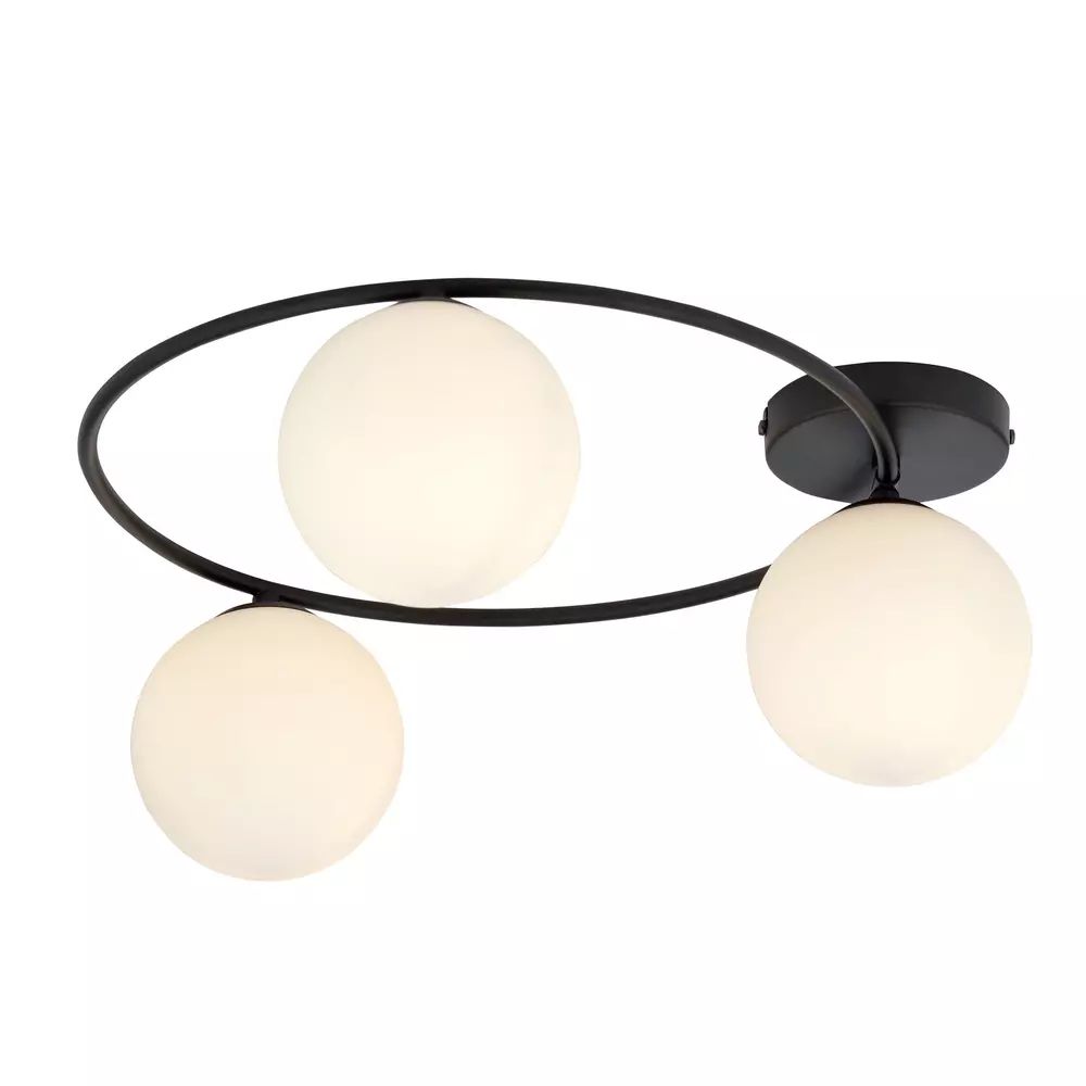 Lustra Emibig Sopra 3 negru/alb