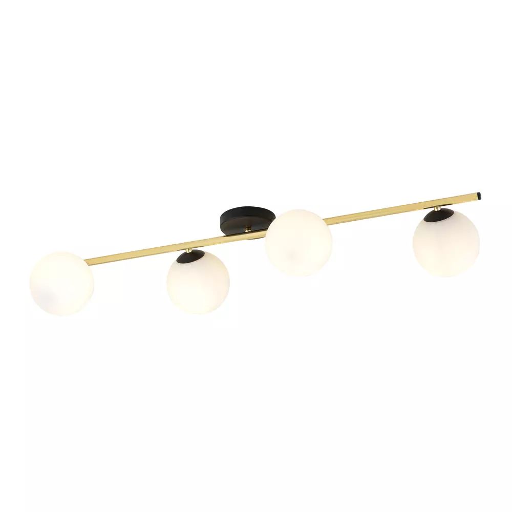 Lustra Emibig Splendi 4 negru/alb