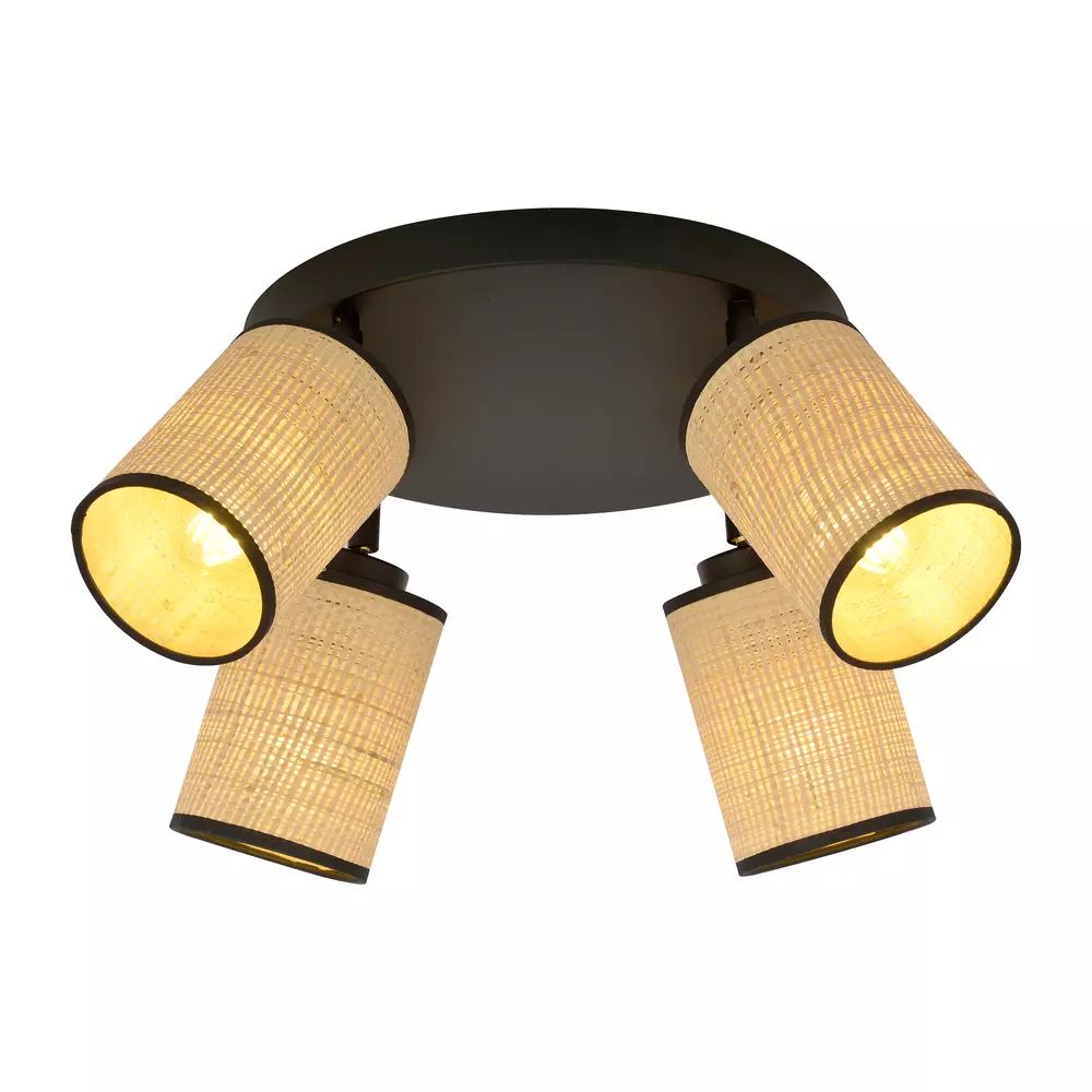 Lustra Emibig Yoga 4 negru/maro