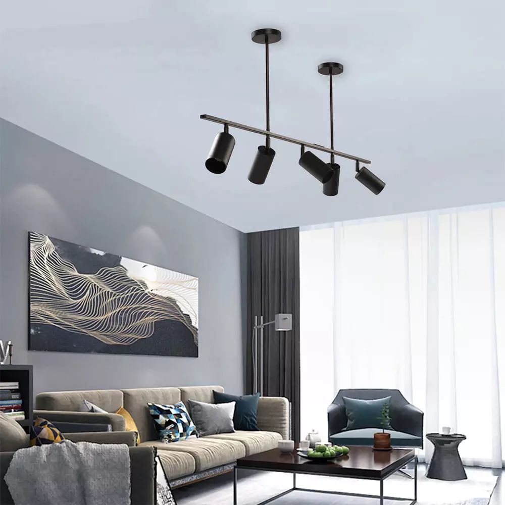Lustra Rea Loft APP611-5C negru mat