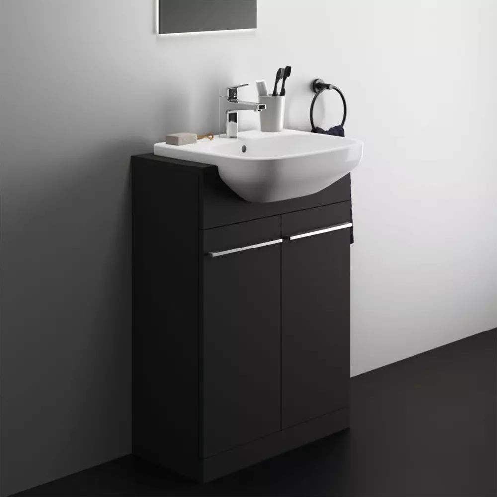 Maner pentru mobilier Ideal Standard i.life aluminiu lucios 27 cm