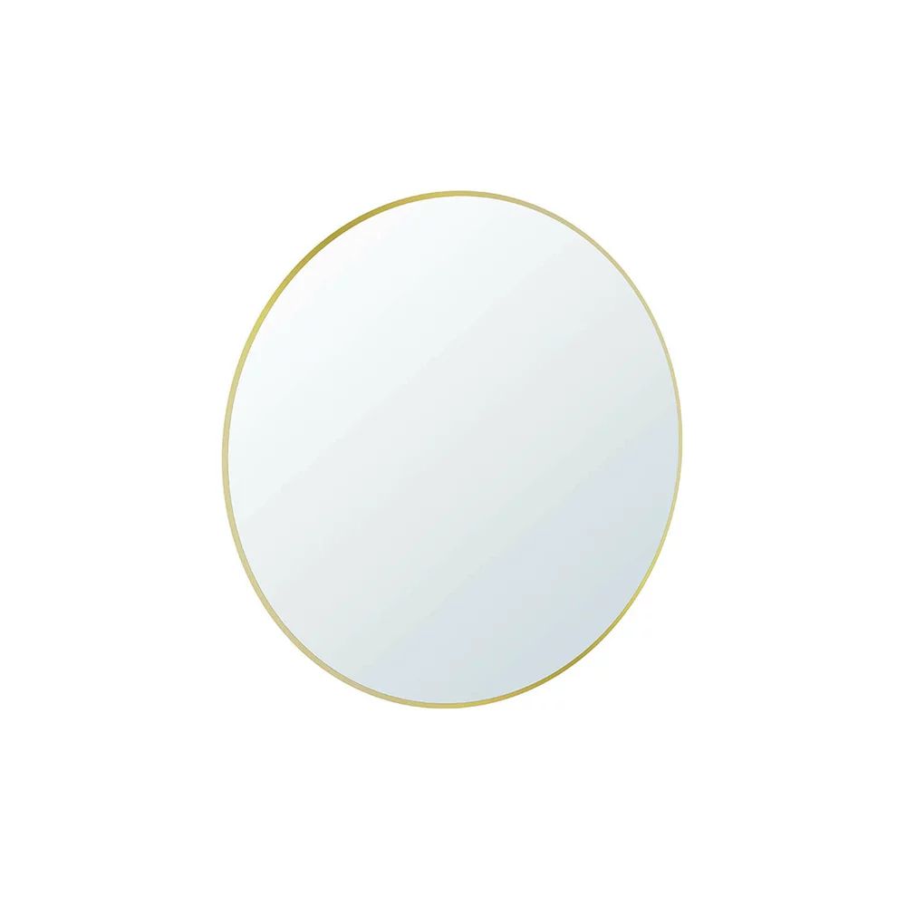 Oglinda cu iluminare Led Gala Diam 100x100 cm auriu