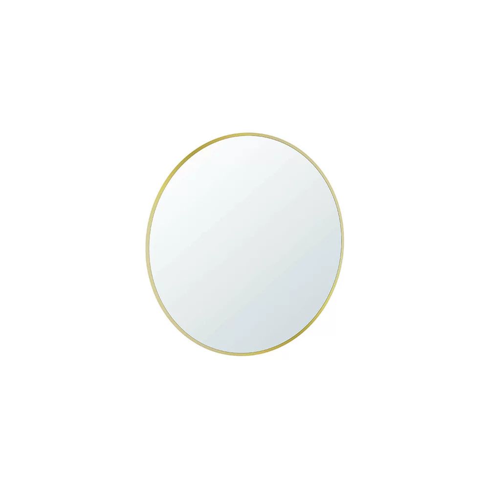 Oglinda cu iluminare Led Gala Diam 80x80 cm auriu