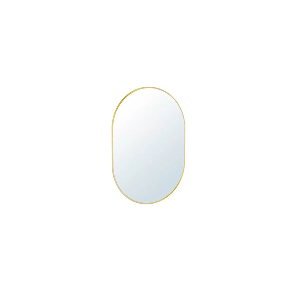 Oglinda cu iluminare Led Gala Moira 60x85 cm auriu