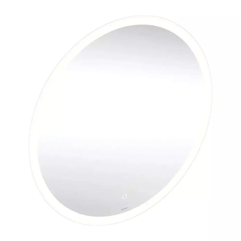 Oglinda cu iluminare LED Geberit Option Round 60 cm aluminiu