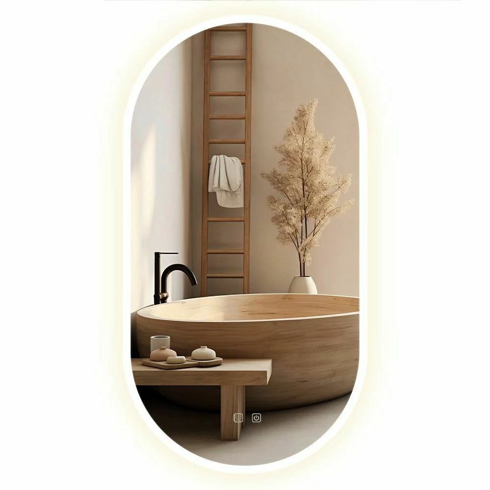 Oglinda cu iluminare Led Tutumi EGj 50x90 cm