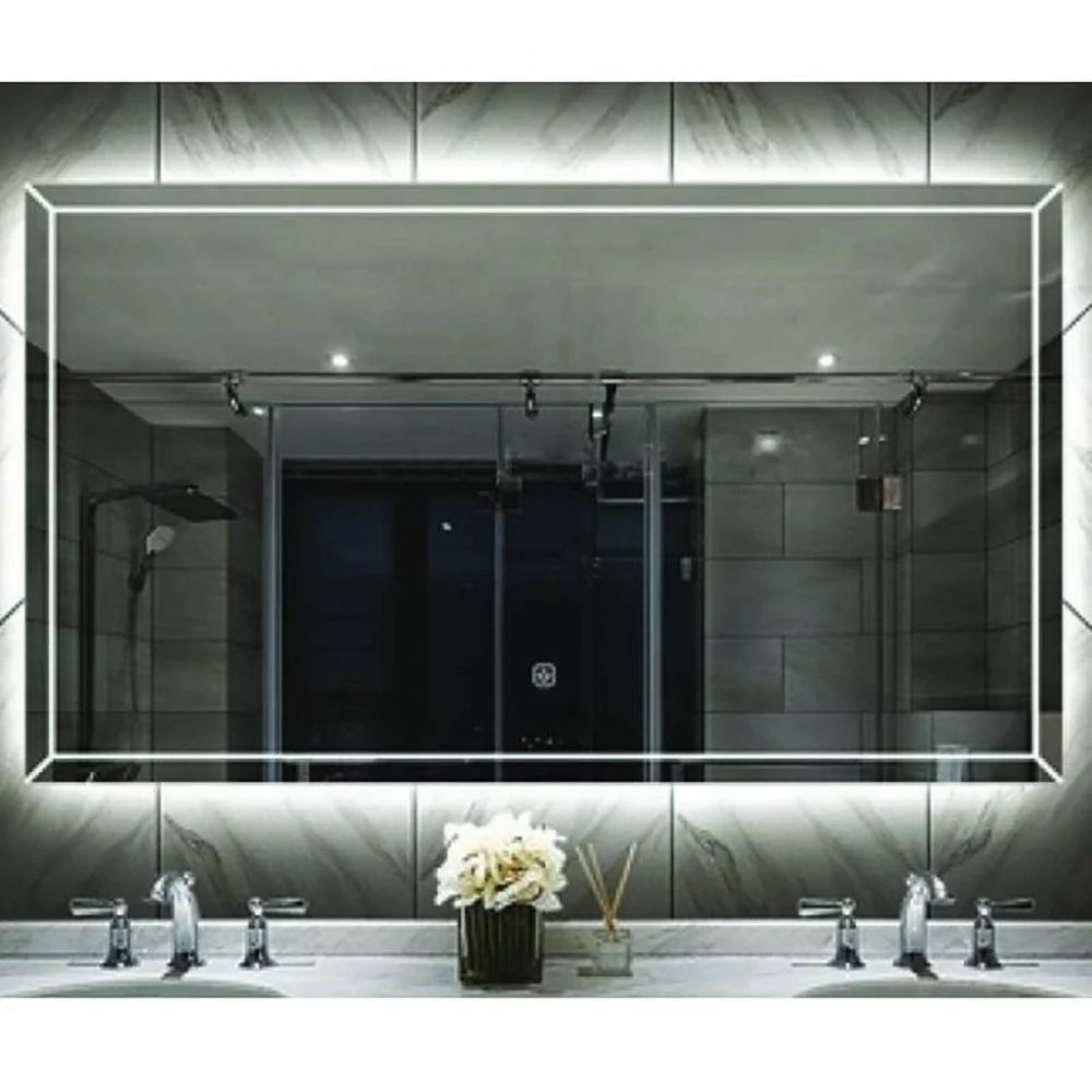 Oglinda cu iluminare si dezaburire Fluminia Palladio 90 cm