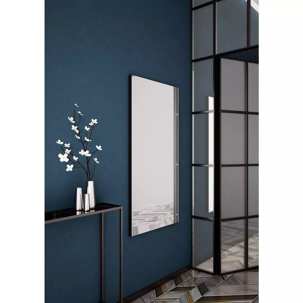 Oglinda dreptunghiulara Dubiel Vitrum Box Black 60x130 cm