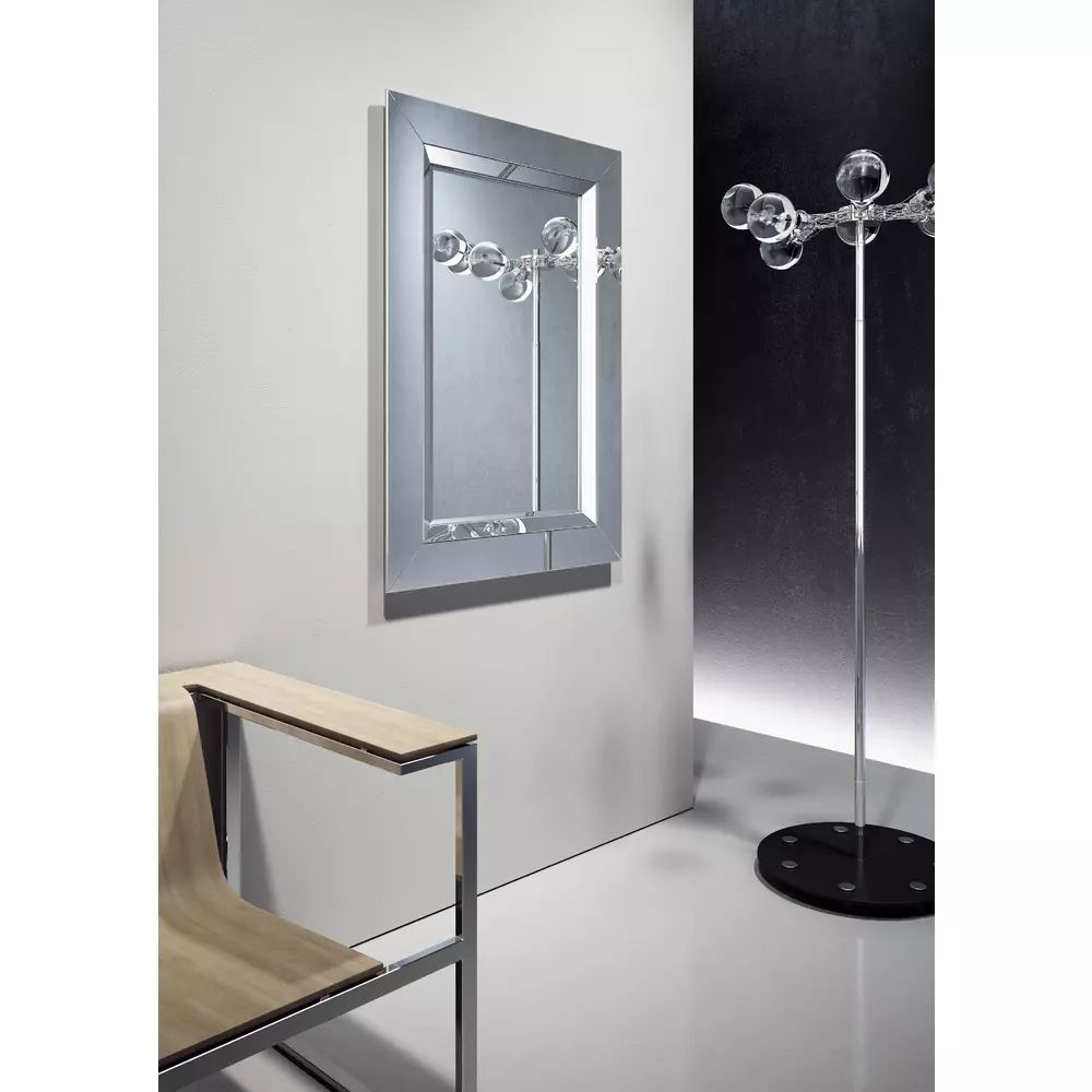 Oglinda reversibila dreptunghiulara Dubiel Vitrum Modena Silver 78x110 cm