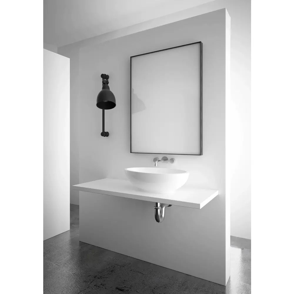 Oglinda reversibila dreptunghiulara Dubiel Vitrum Stark Black 60x80 cm
