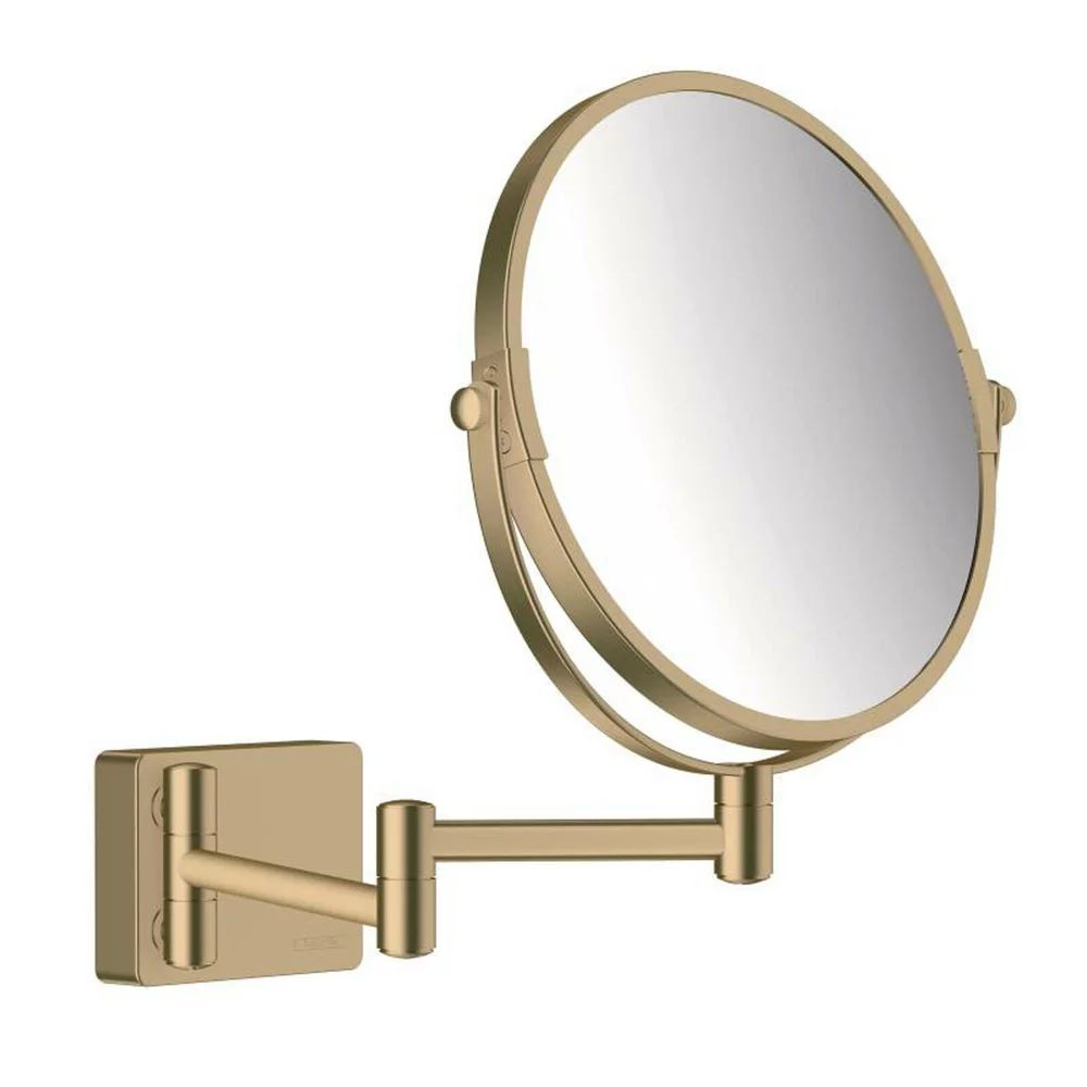 Oglinda pentru barbierit bronz Hansgrohe AddStoris
