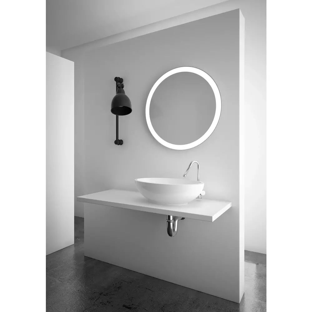 Oglinda rotunda LED Dubiel Vitrum Omega 70x70cm