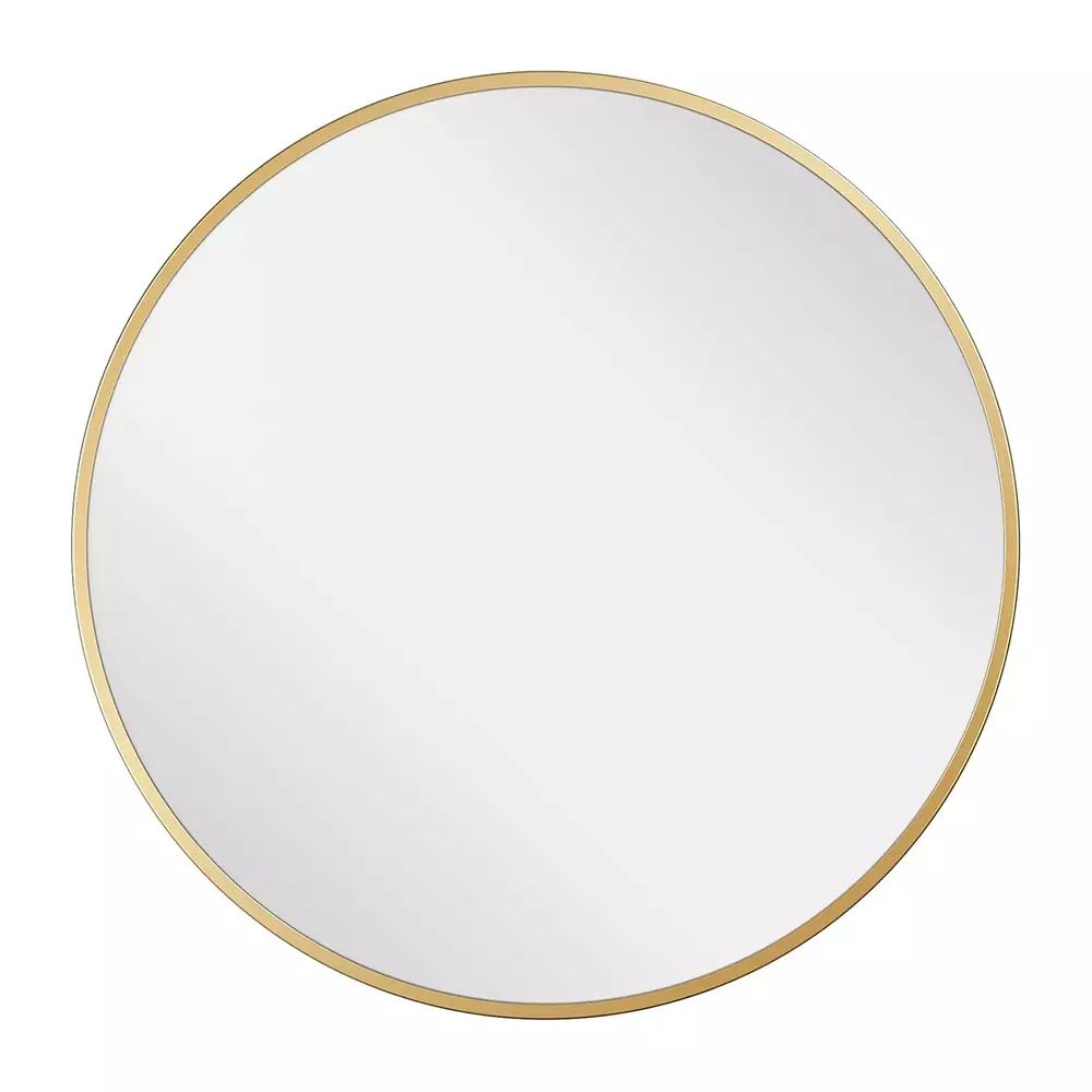 Oglinda rotunda Rea MR18-20600G rama metalica aurie 60 cm
