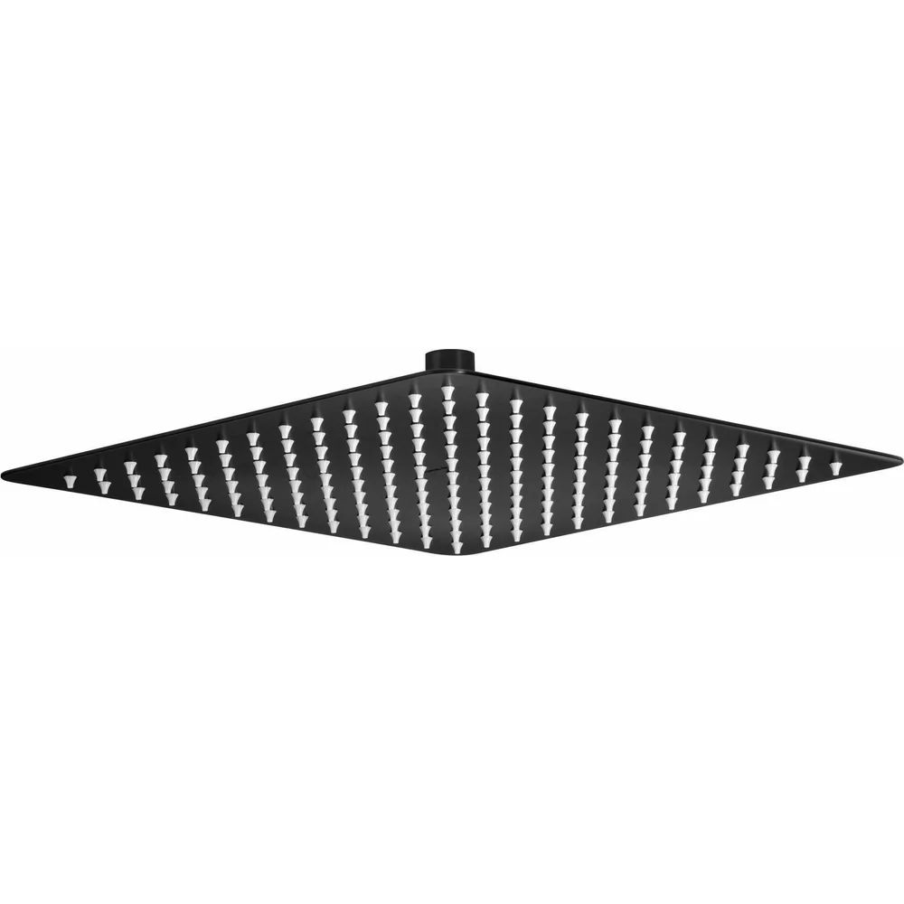 Palarie de dus Deante Cascada 25x25 cm negru