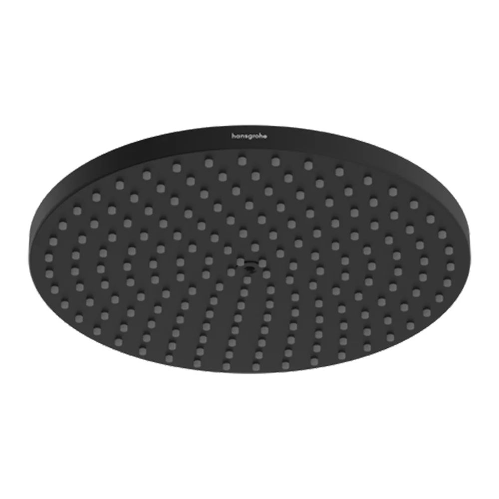 Palarie dus Hansgrohe Raindance S PowderRain negru mat 1 functie