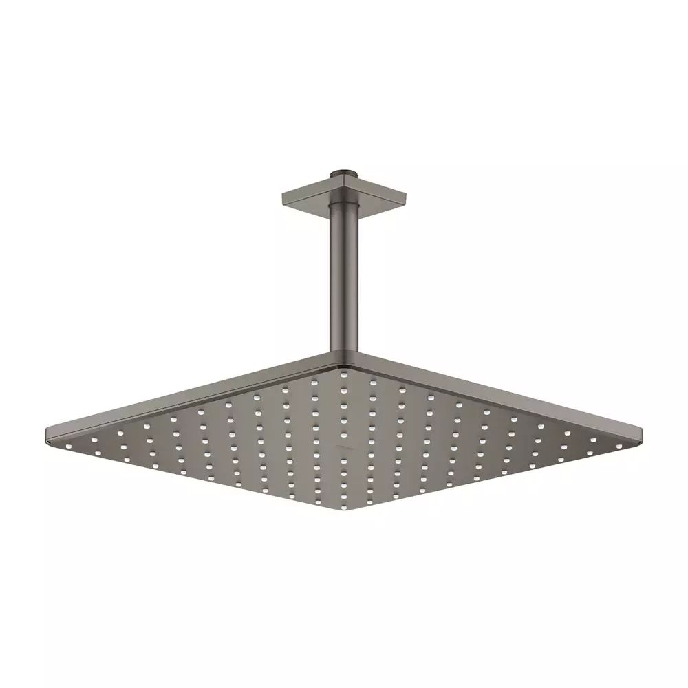 Palarie si brat de dus Grohe Rainshower Mono Cube 310 antracit periat Hard Graphite cu 1 functie