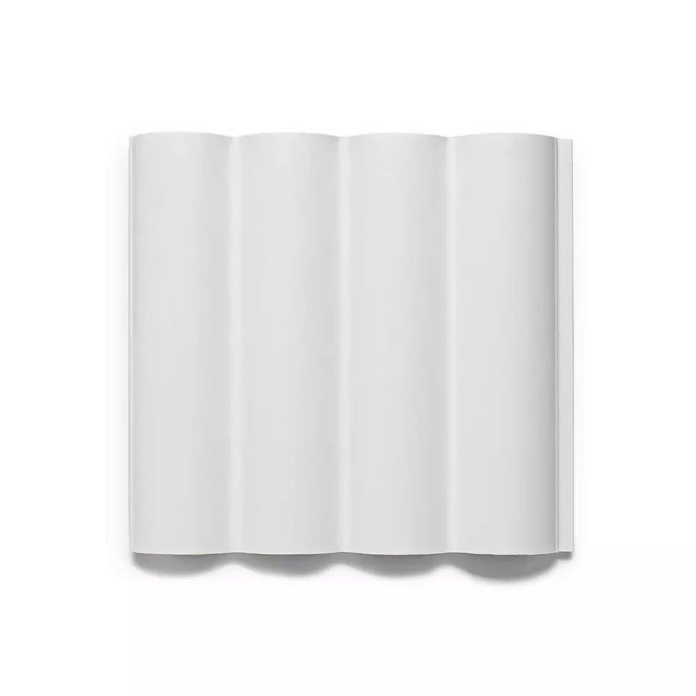 Panou riflaj Lamelio Luna finisaj alb 12.2x270 cm