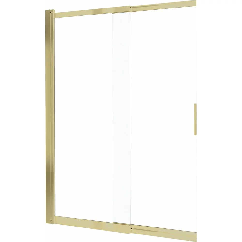 Paravan de cada Deante Prizma auriu periat 100x140 cm