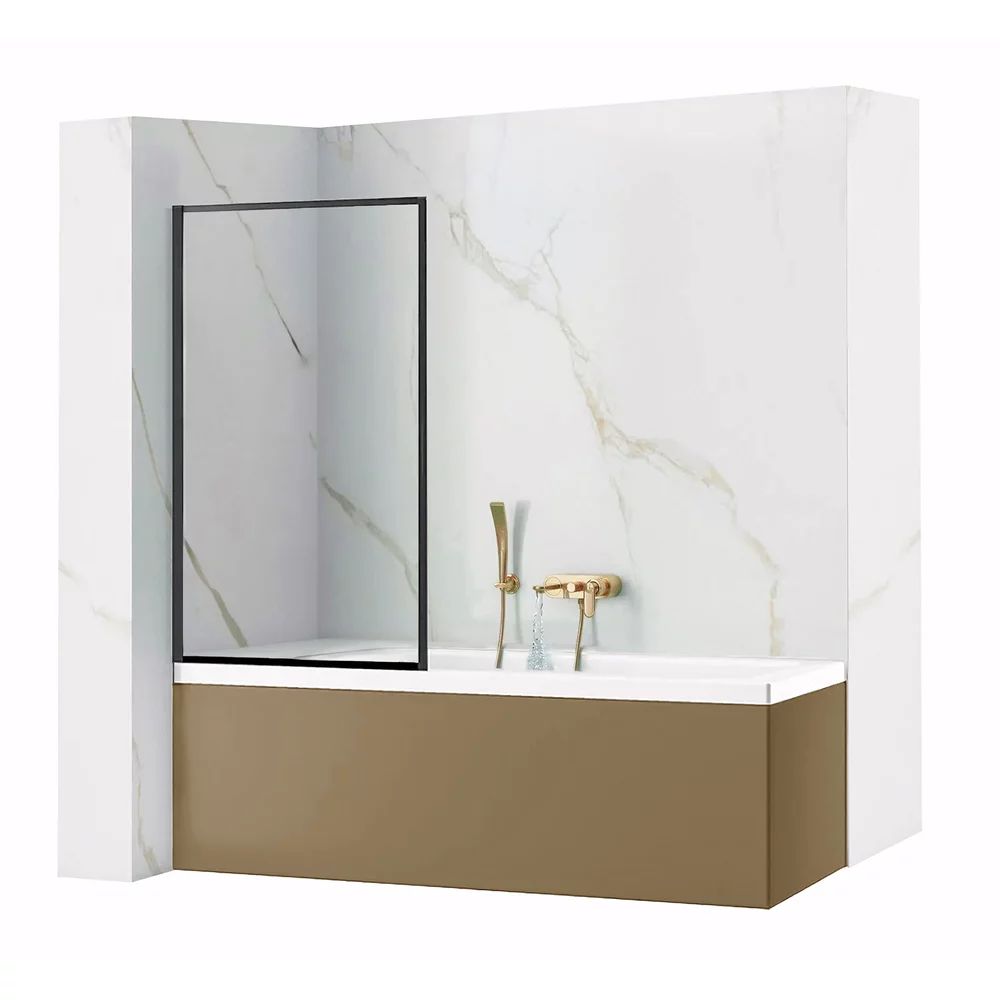 Paravan de cada negru Rune Borr 70x140 cm
