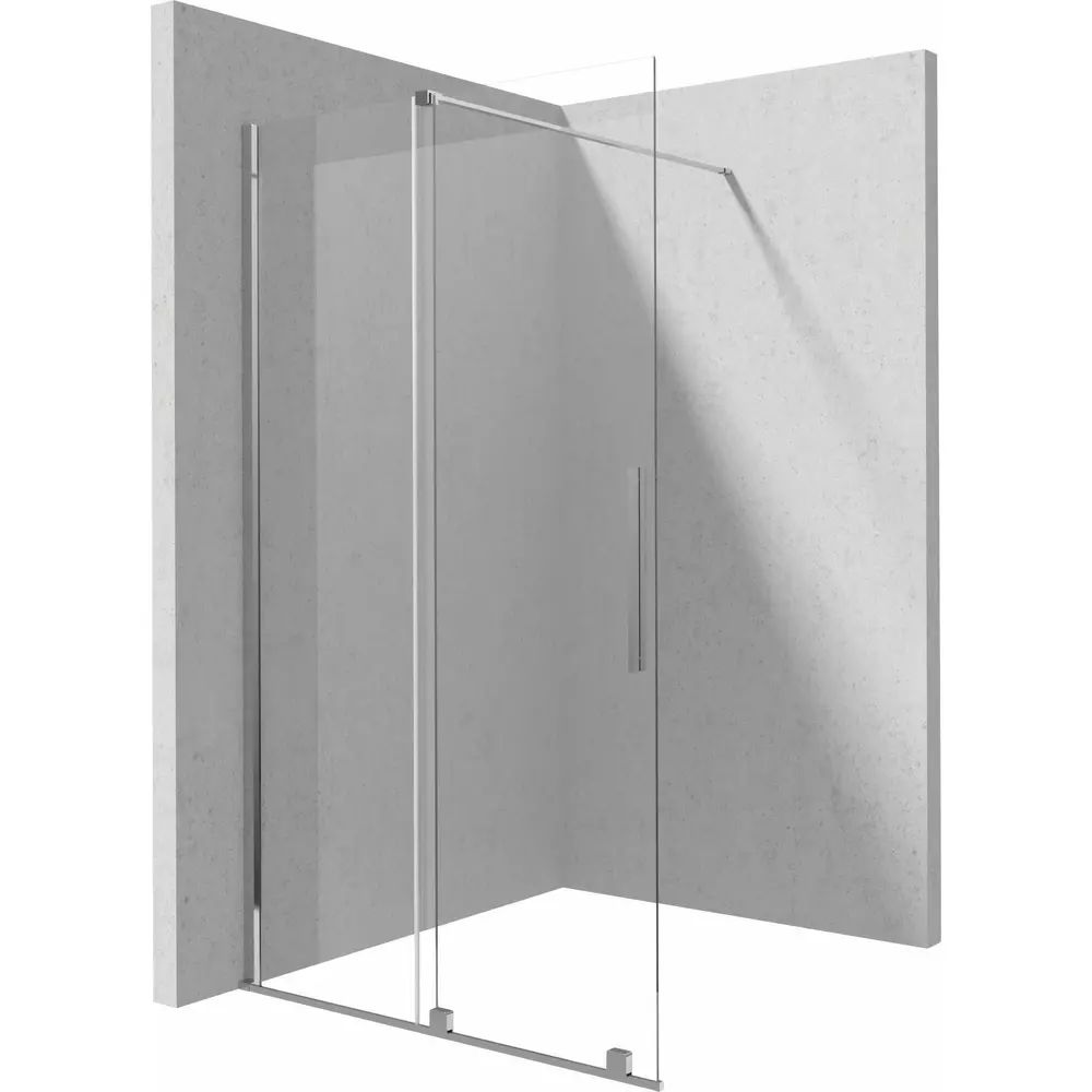 Paravan de dus Deante Jasmin crom 100x195 cm