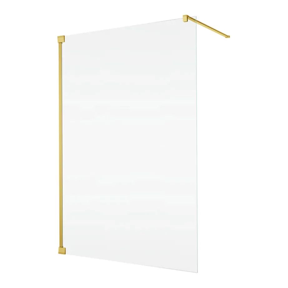 Paravan de dus tip Walk-in auriu SanSwiss Cadura 120x200 cm