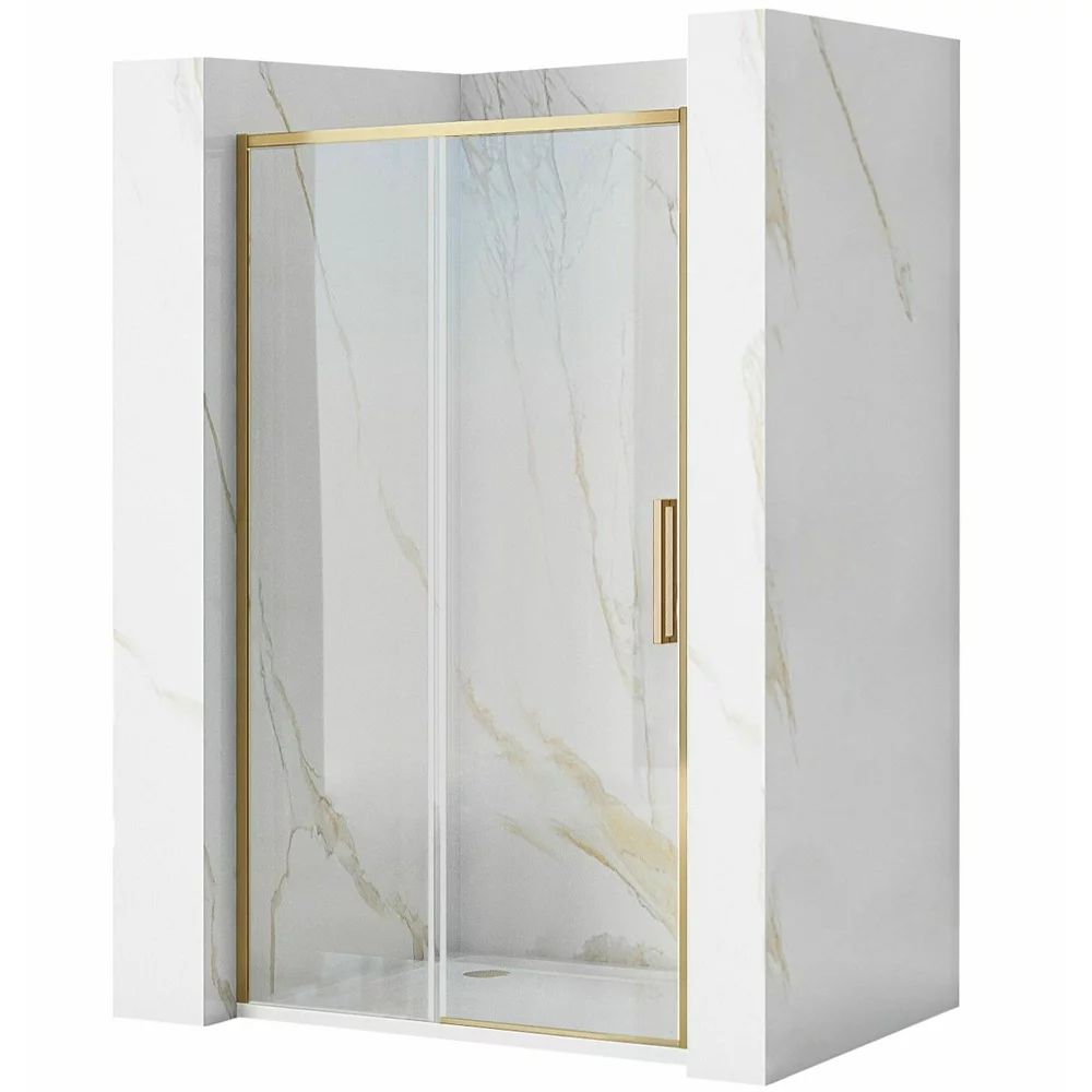 Usa de dus Rea Rapid Slide 120x195 cm profil auriu periat