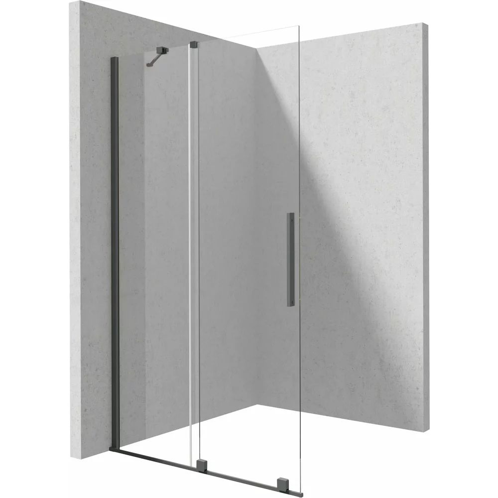 Paravan de dus Walk-in Deante Prizma titan 100x195 cm