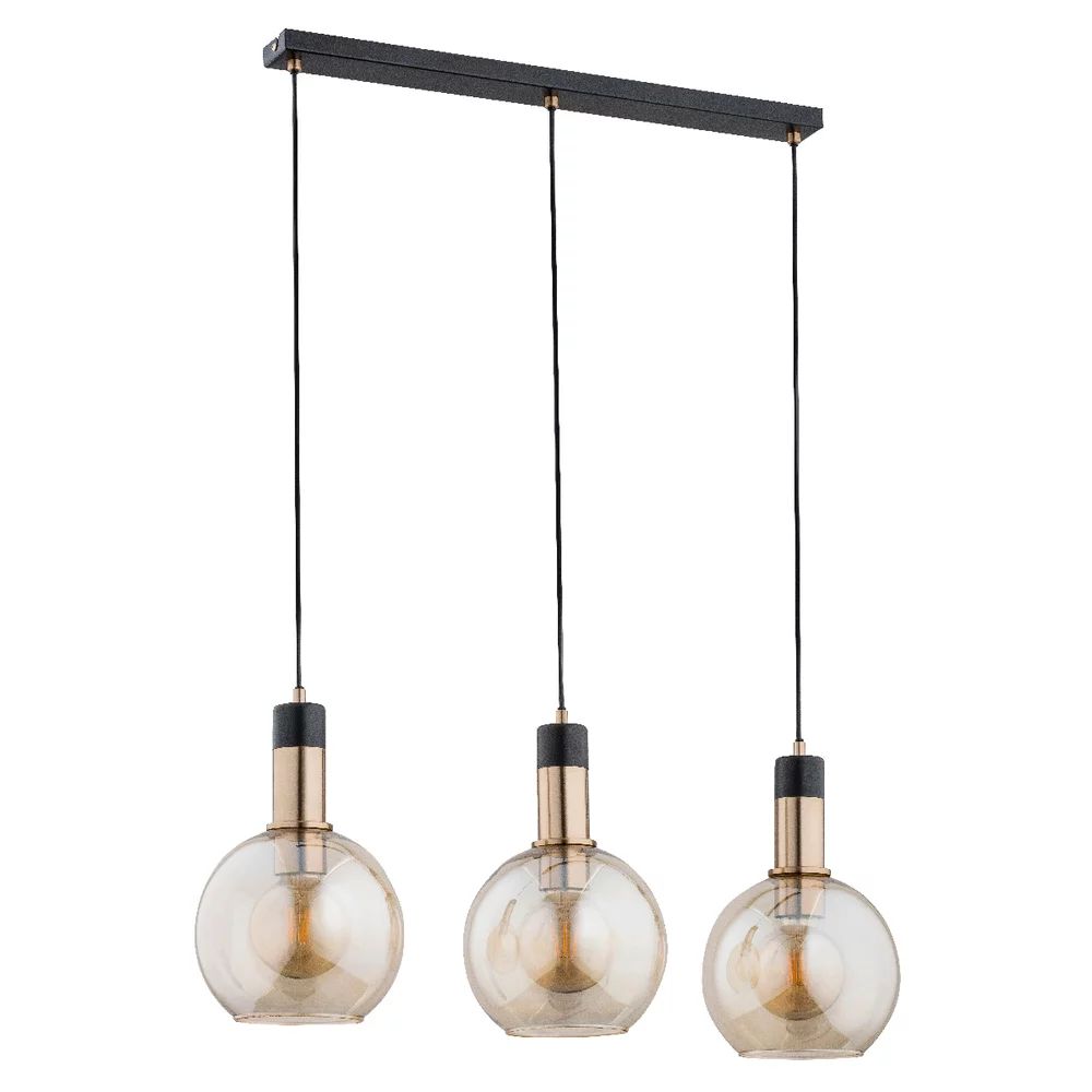 Pendul Alfa Maya 3 negru/transparent